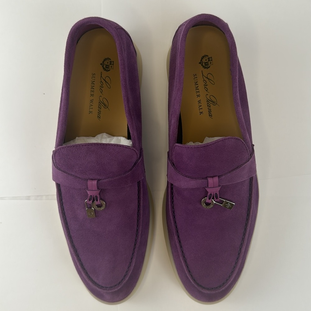 NWT Loro Piana Summer Charms Walk Loafers size 39fit 8-9 US AUTHENTIC - Picture 3 of 10